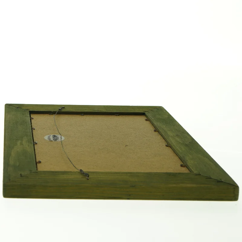 Indrammet billedkunst med artiskokmotiv