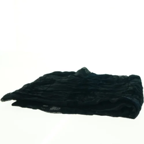 Sort tørklæde (str. 30 x 144 cm)