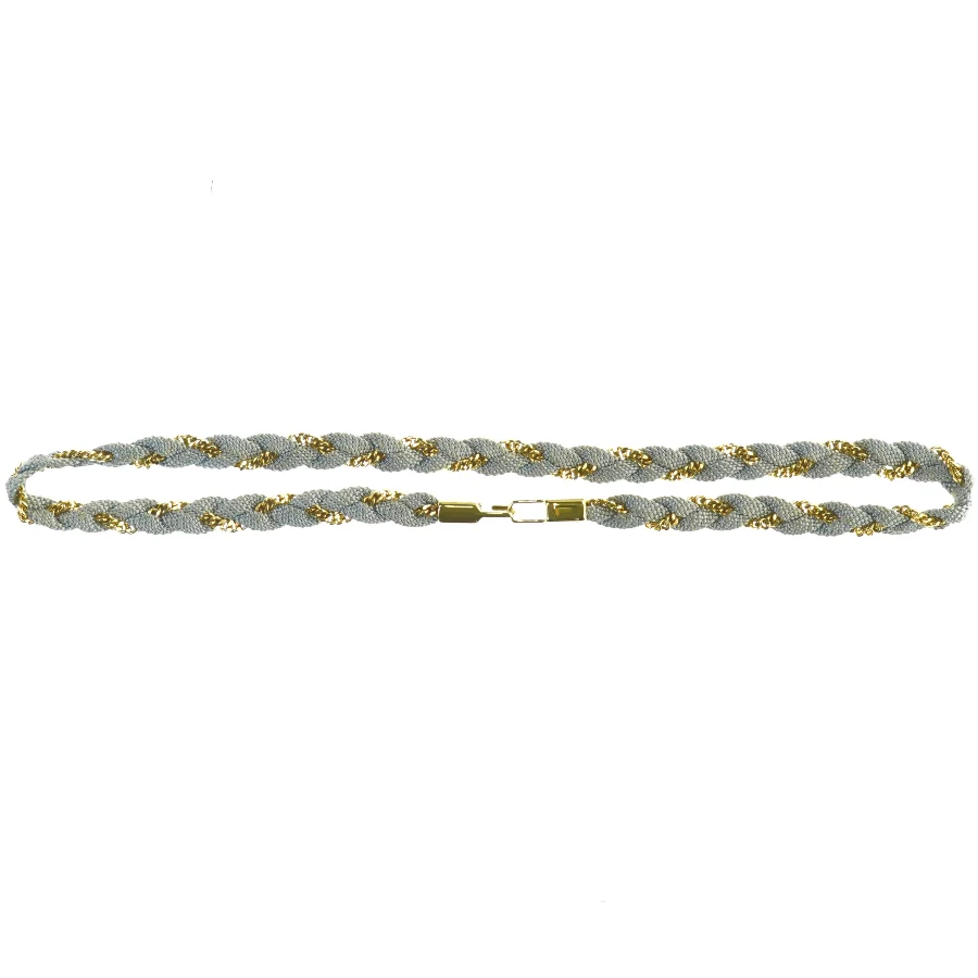 Flettet bælte (str. Længde. 83 cm. b. 1 cm)