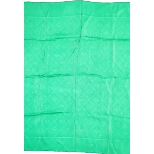 Grønt tørklæde fra Georg Jensen (str. 70 x 80 cm)