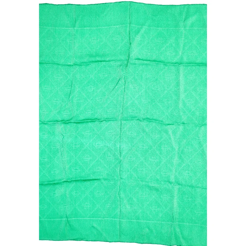 Grønt tørklæde fra Georg Jensen (str. 70 x 80 cm)