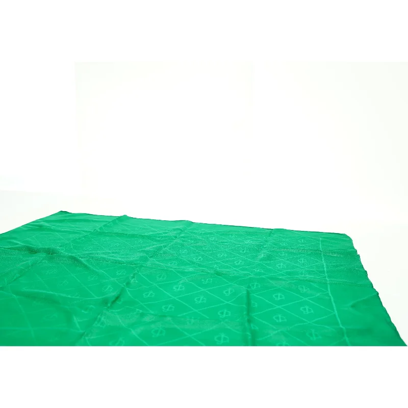 Grønt tørklæde fra Georg Jensen (str. 70 x 80 cm)