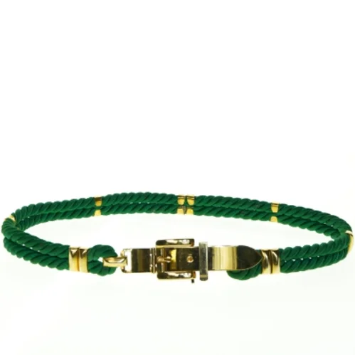 Flettet bælte (str. Længde. 86 cm. b. 2 cm)