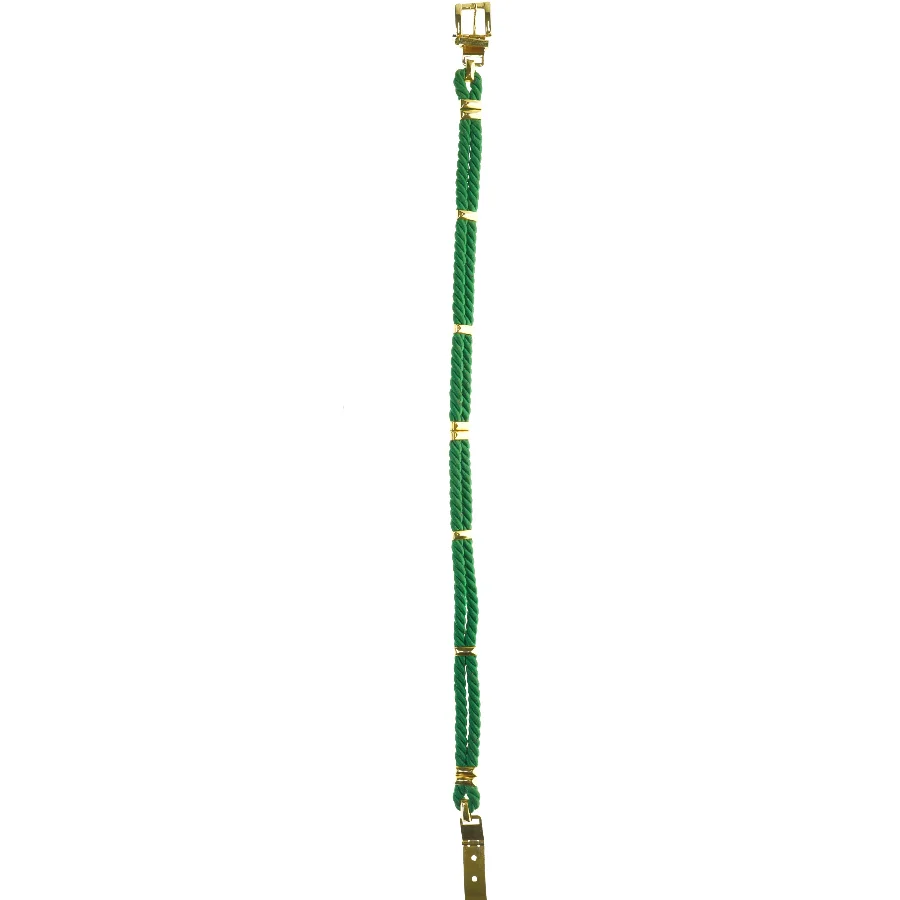 Flettet bælte (str. Længde. 86 cm. b. 2 cm)