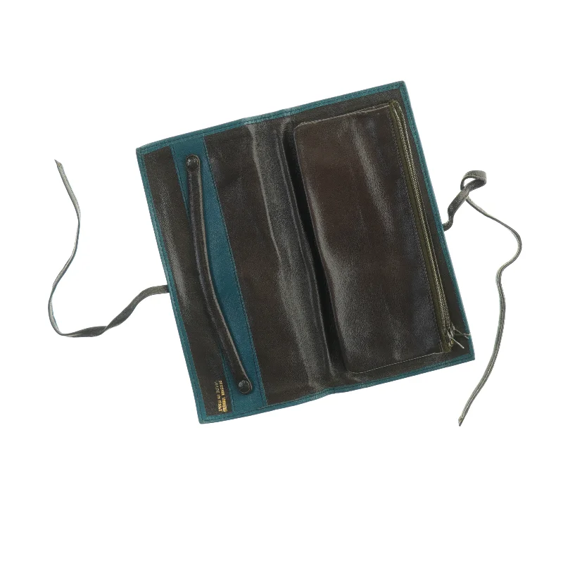 Læder rejsetaske til smykker (str. 21 x 10 cm)