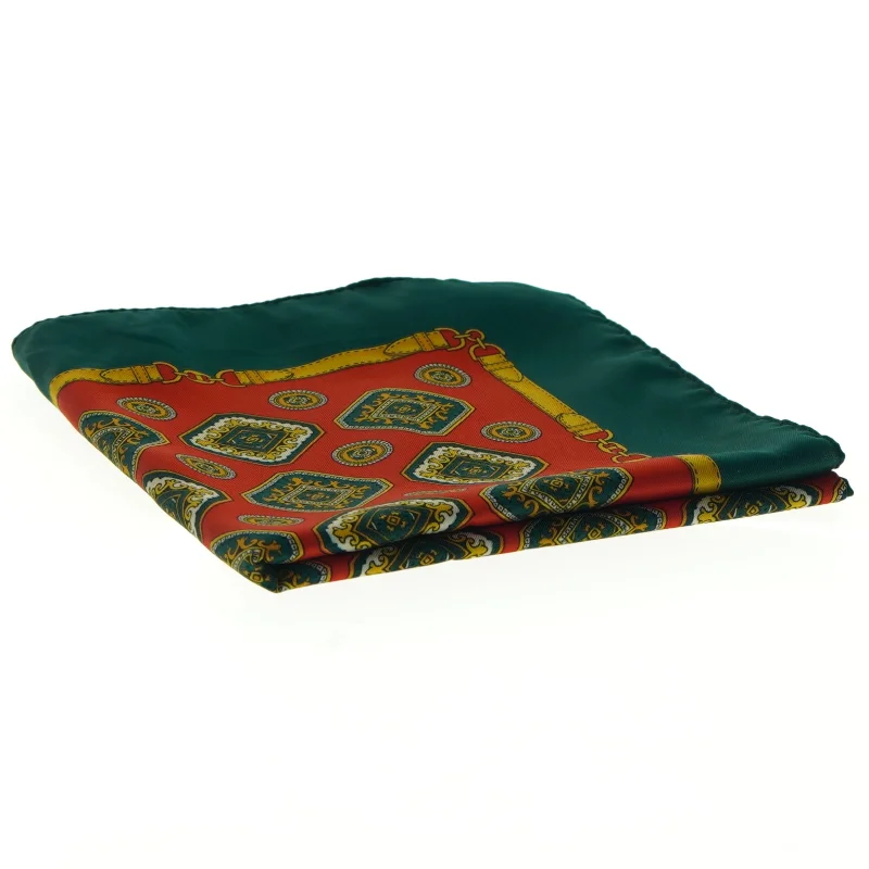 Mønstret tørklæde (str. 58 x. 58 cm)