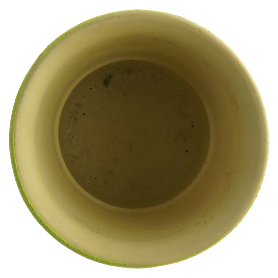 Grøn Keramik Urtepotteskjuler (str. 10 x 11 cm)
