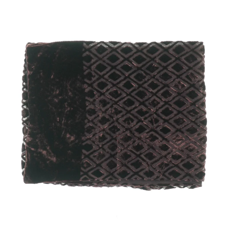 Mønstret tørklæde (str. 135 x 25 cm)