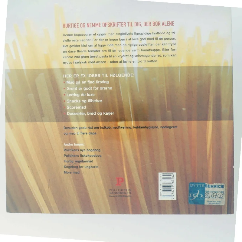 Singlemad af Birgit Bodorf (Bog)