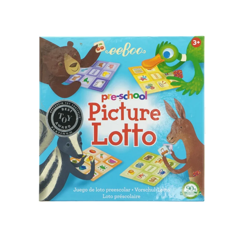 Billedlotteri til børn (str. 22 x 22 x 4 cm)