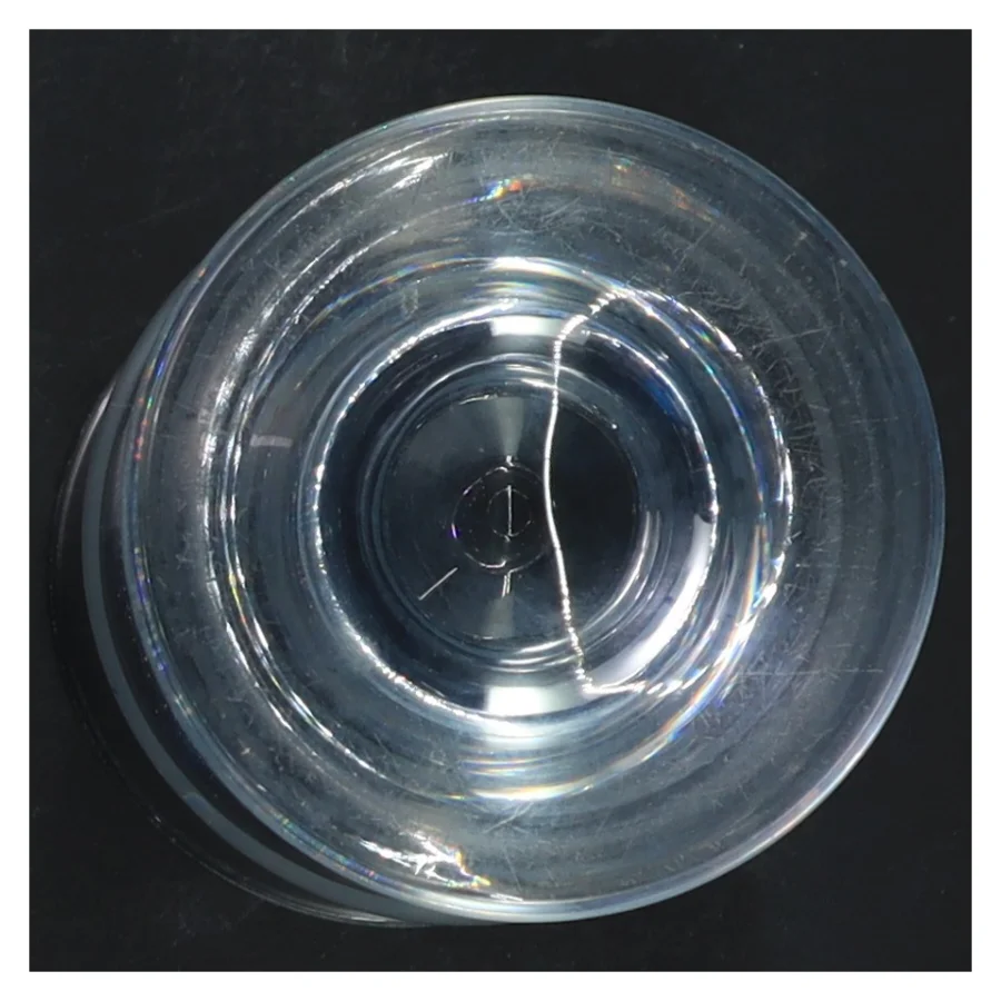 Glas vase (str. 14 cm)