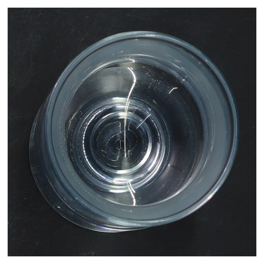 Glas vase (str. 14 cm)