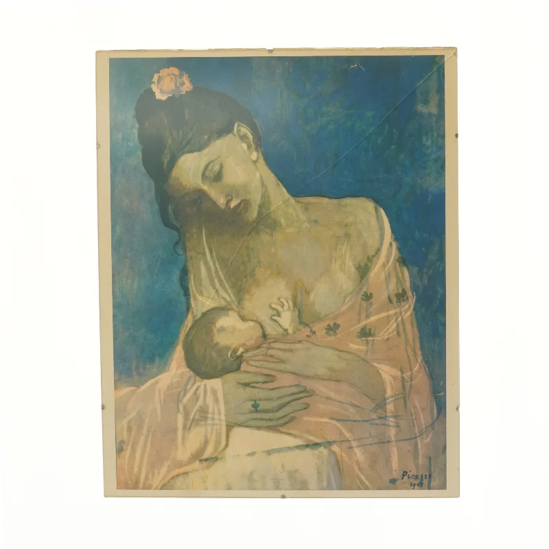 Plakat af mor og barn (str. 50x40 cm)