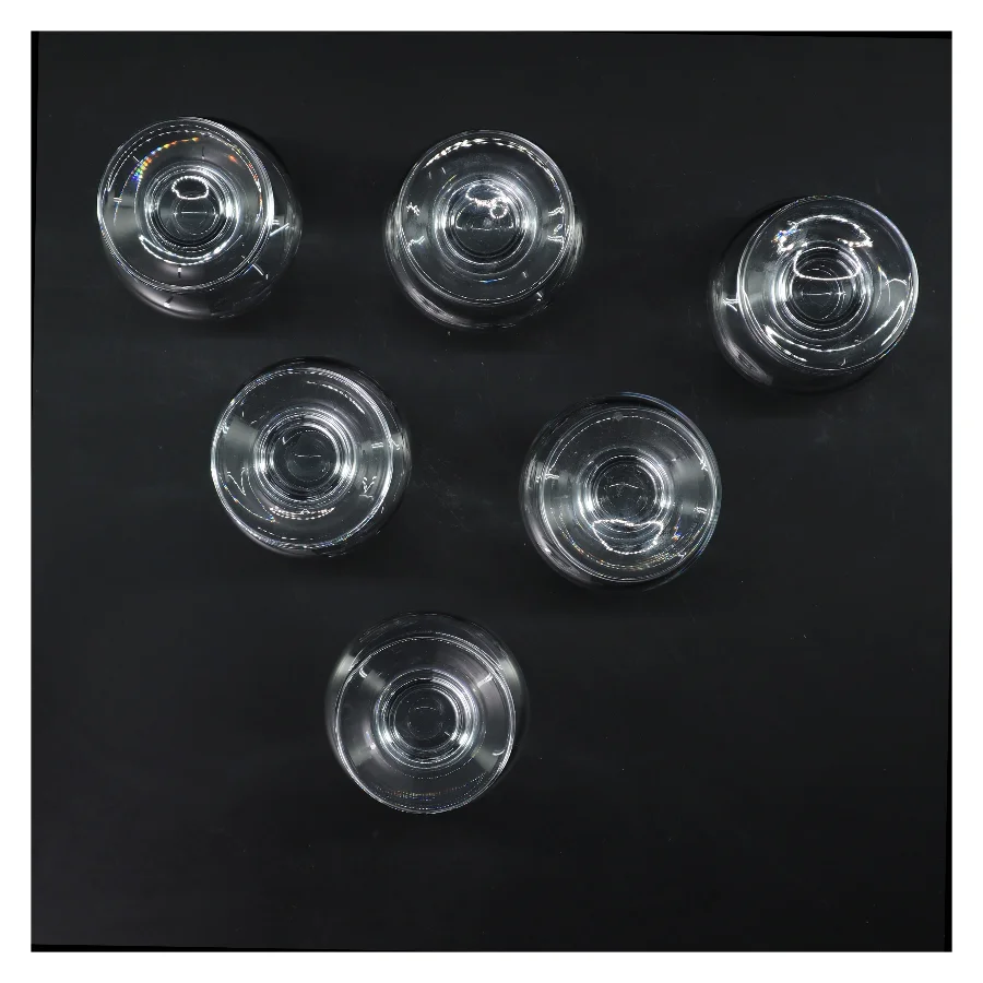 6 cocktailglas (str. 6 stk Ø 6 cm længde 10,5 cm)