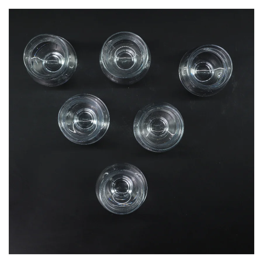 6 cocktailglas (str. 6 stk Ø 6 cm længde 10,5 cm)