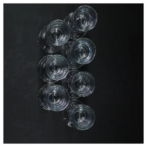 Sæt med 7 glas (str. 7 styk, 12 cm)