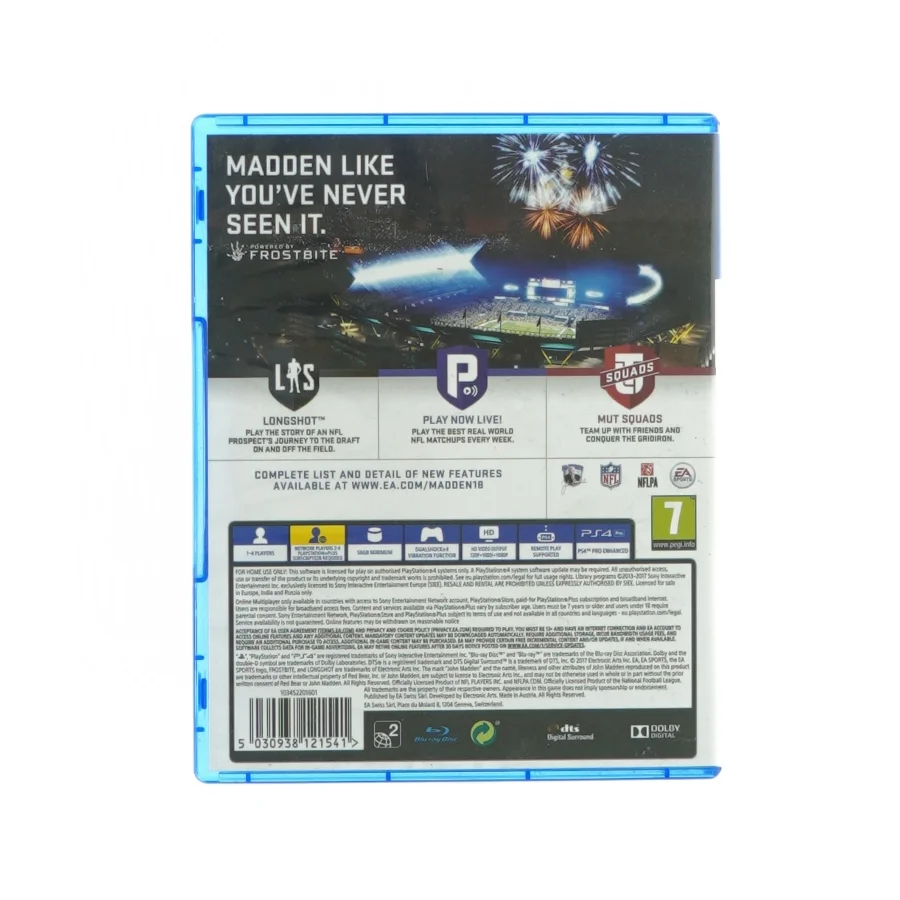 Madden 18 til PS4 (Spil)