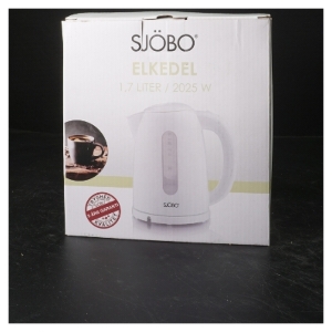 Elektrisk elkedel Sjóbo 1,7 liter fra Sjóbo