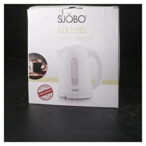 Elektrisk elkedel Sjóbo 1,7 liter fra Sjóbo