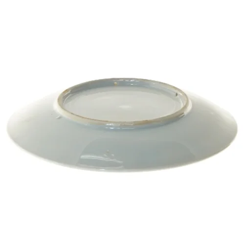 Dekorativ tallerken med fuglemotiv (str. Ø 21,5 cm)