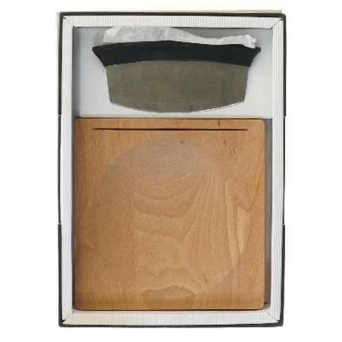 Urtehakker med skærebræt fra Paul Bocuse (str. 18x18 cm)