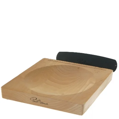 Urtehakker med skærebræt fra Paul Bocuse (str. 18x18 cm)