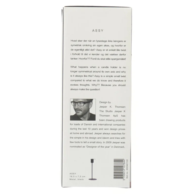 Sæt med lysestager fra Pulz fra Pulz (str. 19 cm)