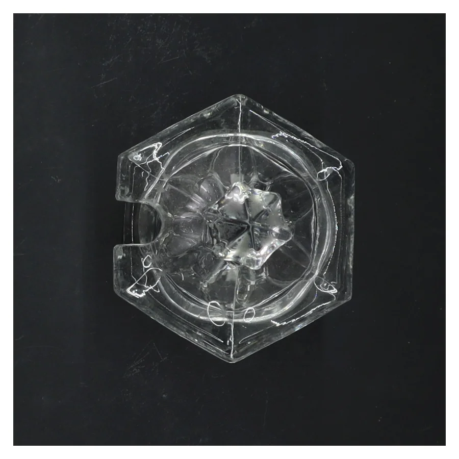 Glaskrukke med låg (str. 11 cm)