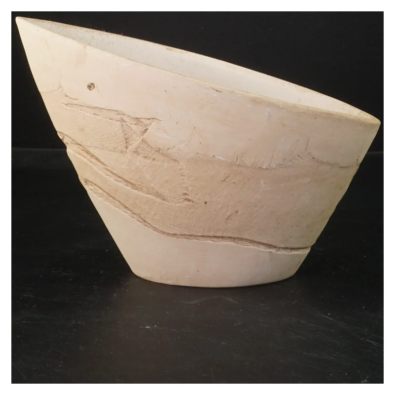 Keramisk skål med tekstur (str. 25x10 cm)