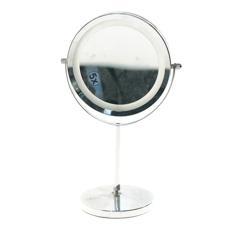 Bordspejl med forstørrelse (str. 34 cm)