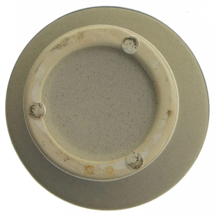 Keramisk vase i sort og beige (str. Ø. 11 cm. længde. 20,5 cm)