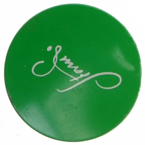 Tin container with Danish theme fra Irma (str. Ø. 11,5 cm. længde. 15 cm)