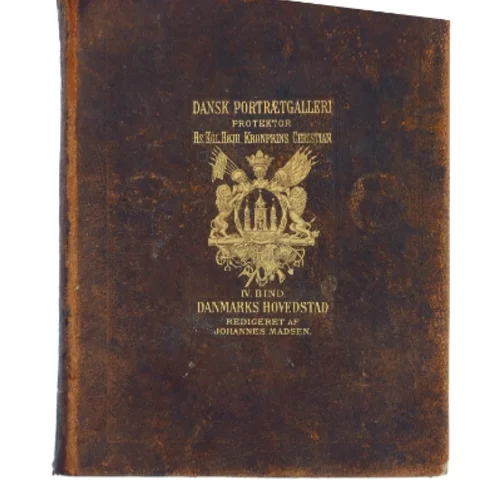 Dansk Portrætgalleri af Johannes Madsen (Bog)