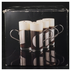 Irish Coffee Gløgg Glas sæt (str. 13 cm)