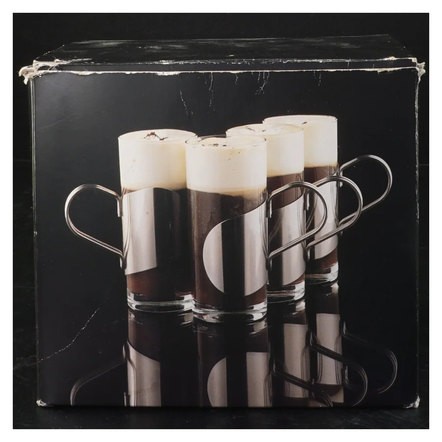 Irish Coffee Gløgg Glas sæt (str. 13 cm)