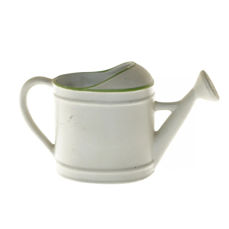 Dekorativ vandkande med rosemotiv (str. 15,5x11,5x30 cm)