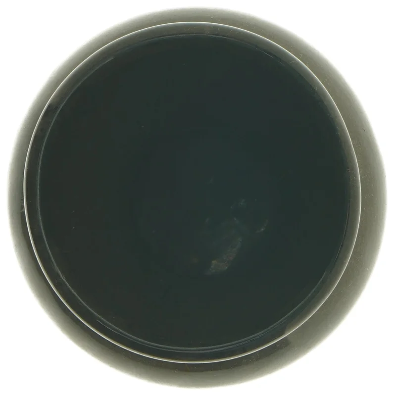 Sort keramikvase fra Portugal (str. Ø 12 cm længde 13,5 cm)