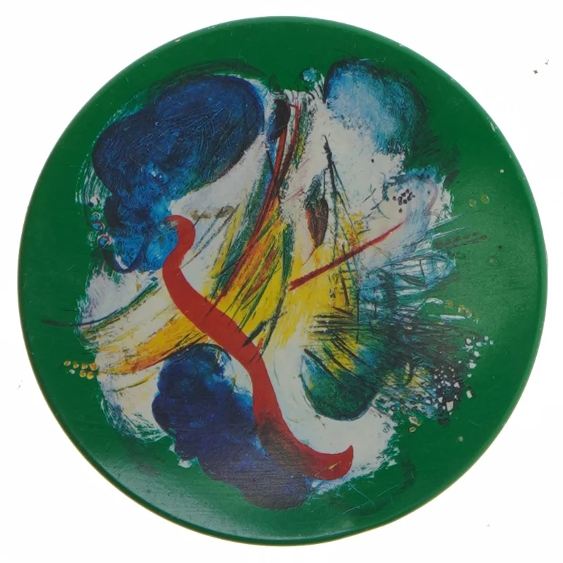 Dekorativ metalæske fra Irma (str. Ø. 11 cm. længde. 15 cm)