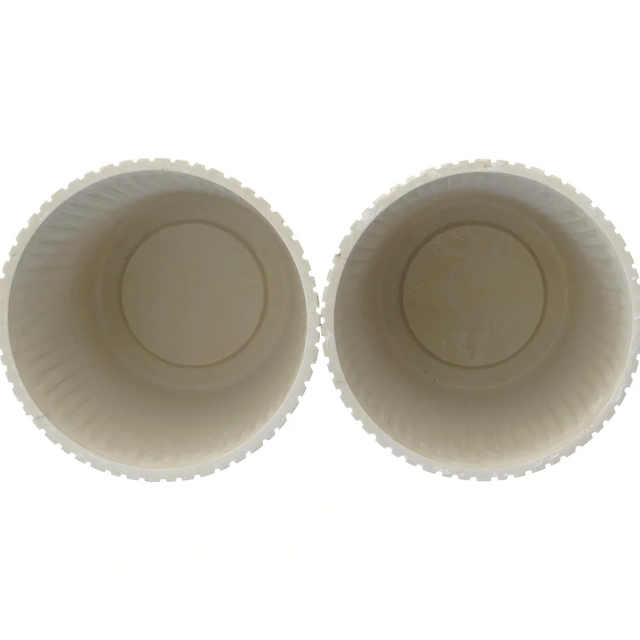 Ribbet design blomsterpotter fra GreenShip (str. Ø 25 cm)