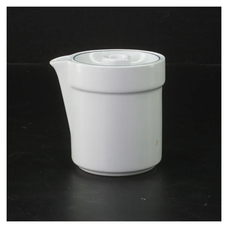 Porcelæn mælkekande fra Royal Copenhagen blå kant (str. 8 cm)