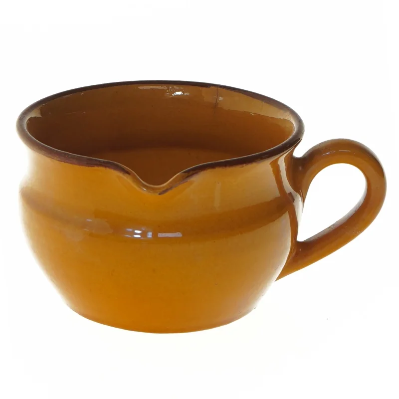 Keramisk skål med tud fra B&S (str. Ø 13,5 cm)