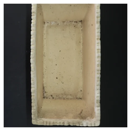 Blomsterpotte med blomstermønster (str. 33x17x11 cm)