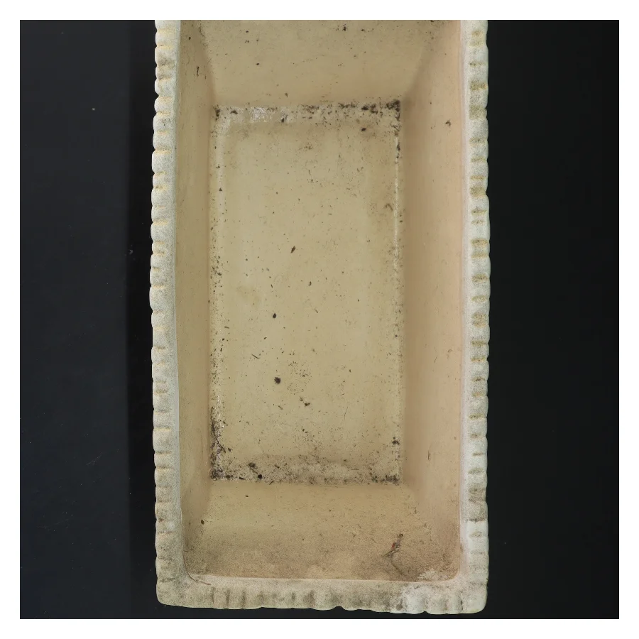 Blomsterpotte med blomstermønster (str. 33x17x11 cm)