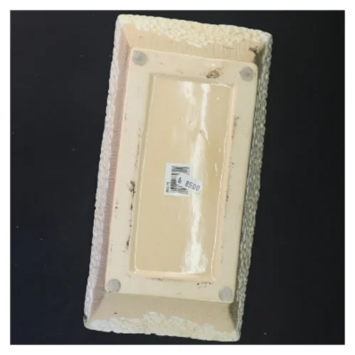 Blomsterpotte med blomstermønster (str. 33x17x11 cm)