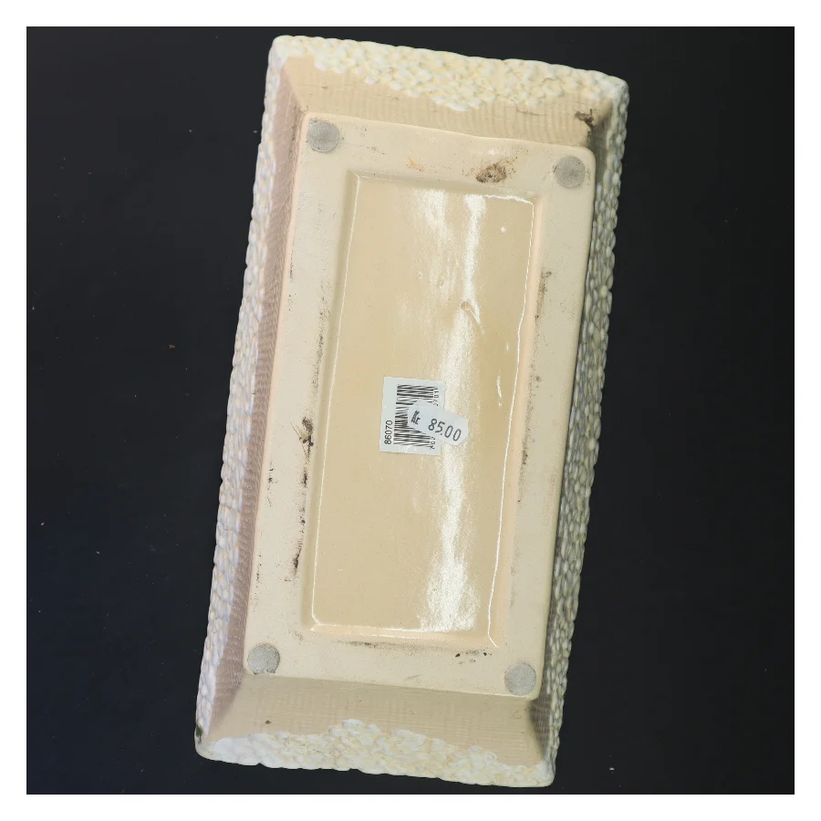 Blomsterpotte med blomstermønster (str. 33x17x11 cm)