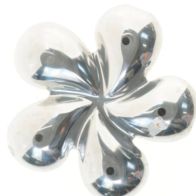 Metal fad med fem skåle fra Home Centre (str. Ø 40 cm)