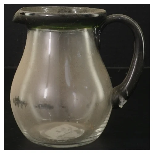 Glaskande med hank (str. 14x12 cm)