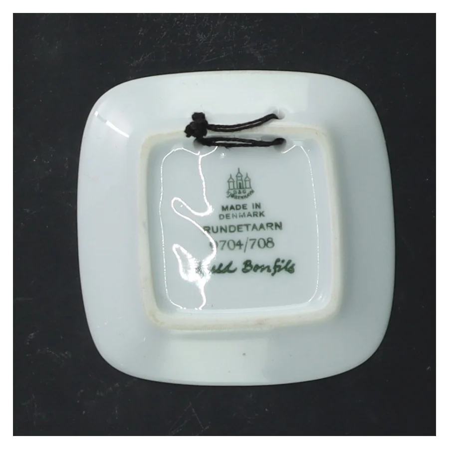  Lille platte fra Bing Og Grøndal (str. Ø 8 cm)