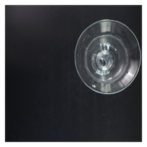 Glas lysestage (str. 31x14 cm)