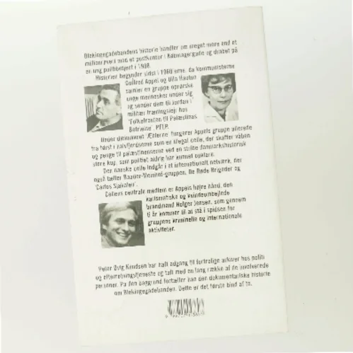 Blekinge Gade Banden af Peter Ovig Knudsen (Bog)